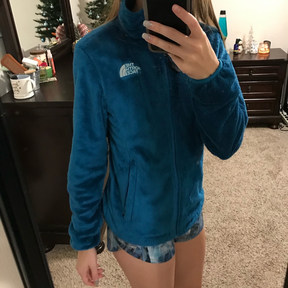 Cute North Face Jacket Turquoise